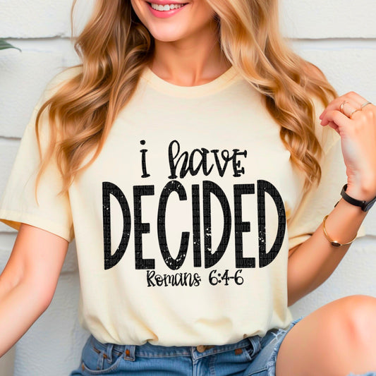 I Have Decided -  TRANSFERS (SDD)