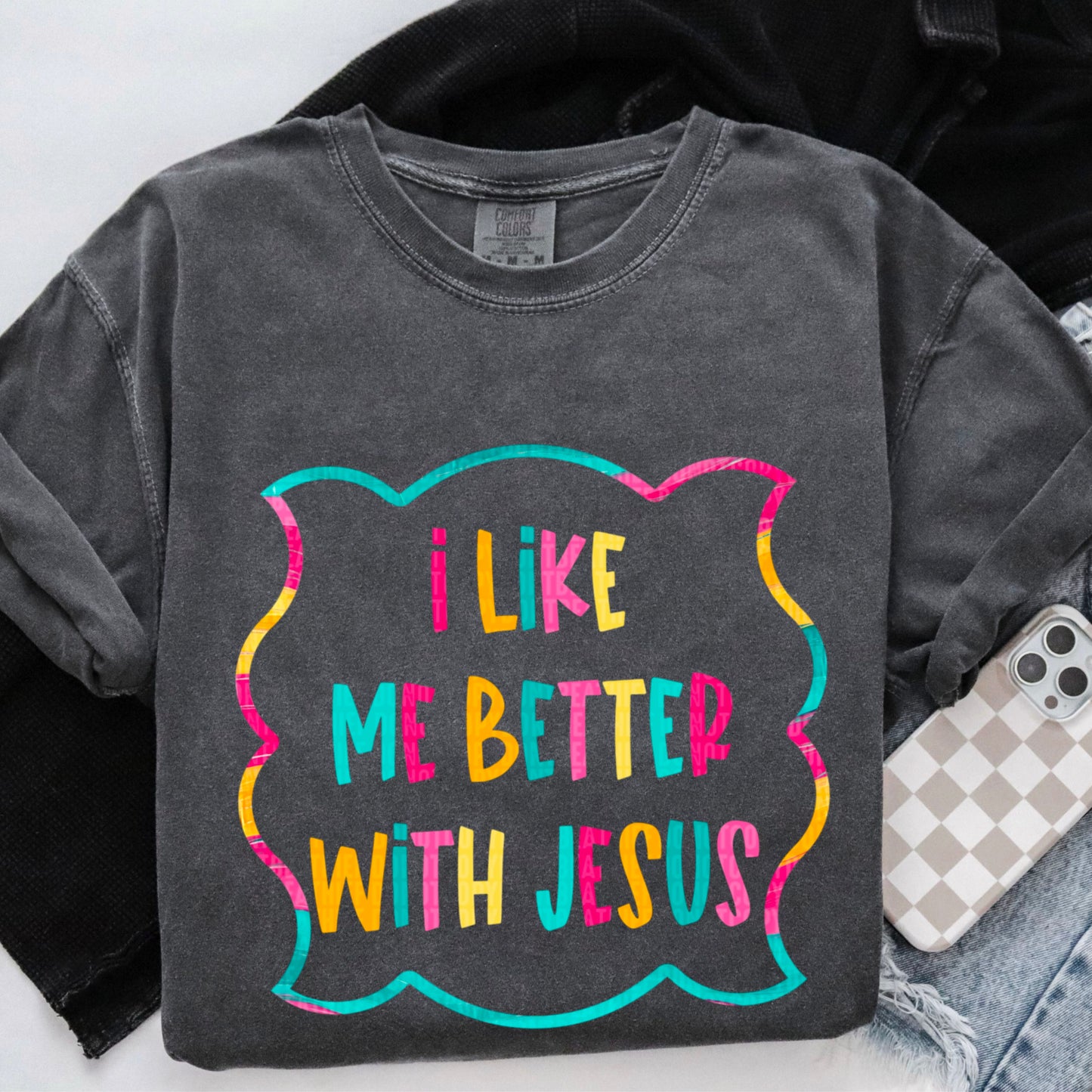 I Like Me Better with Jesus / Color  -  TRANSFERS (SDD)