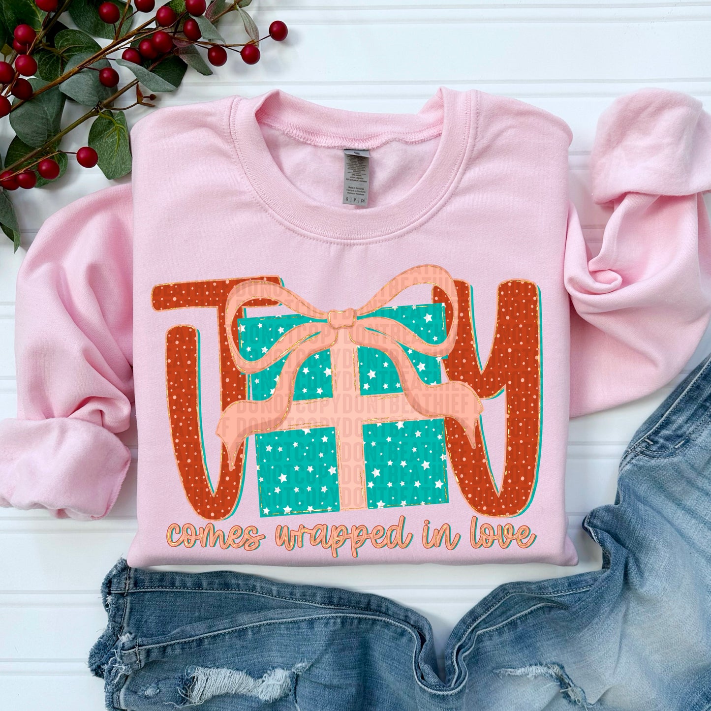 Joy Comes Wrapped In Love -   TRANSFER (SDD)