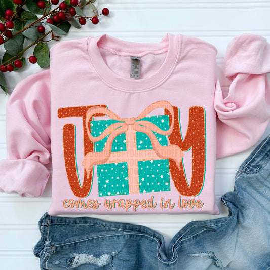 Joy Comes Wrapped In Love -   TRANSFER (SDD)