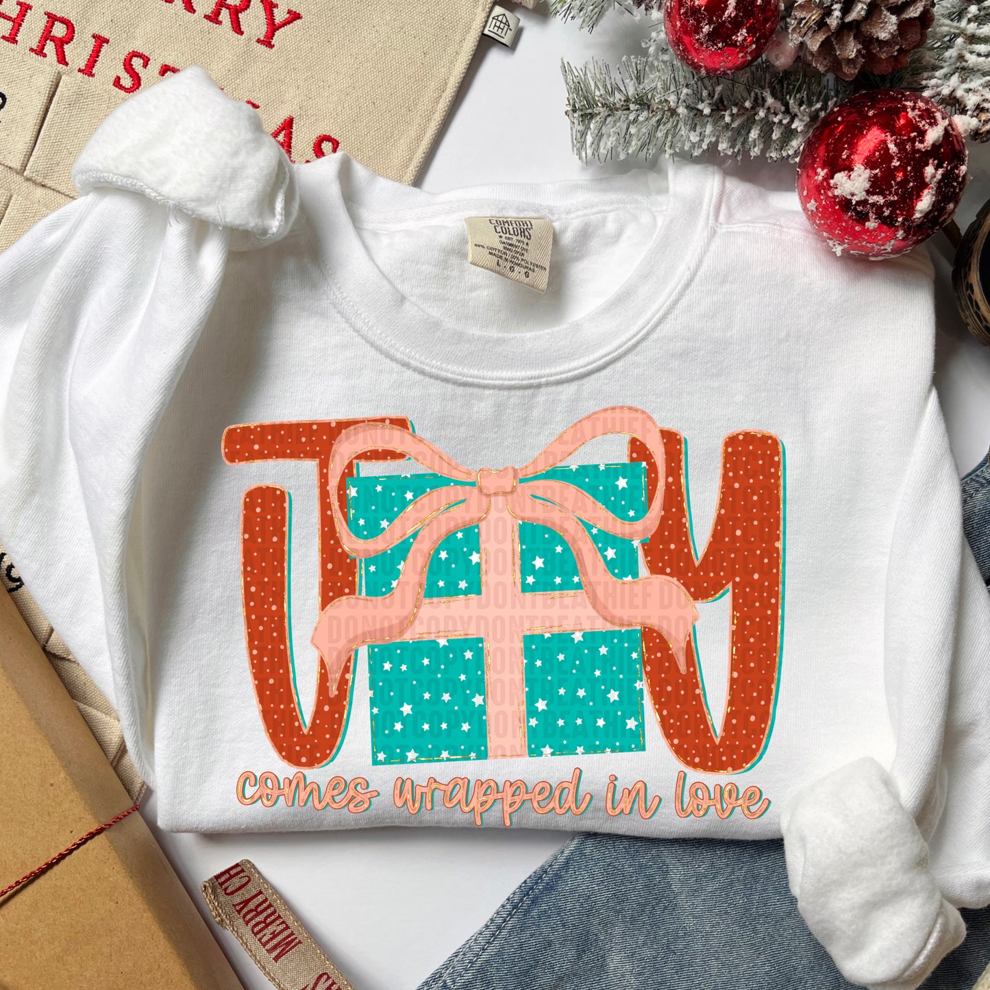 Joy Comes Wrapped In Love -   TRANSFER (SDD)