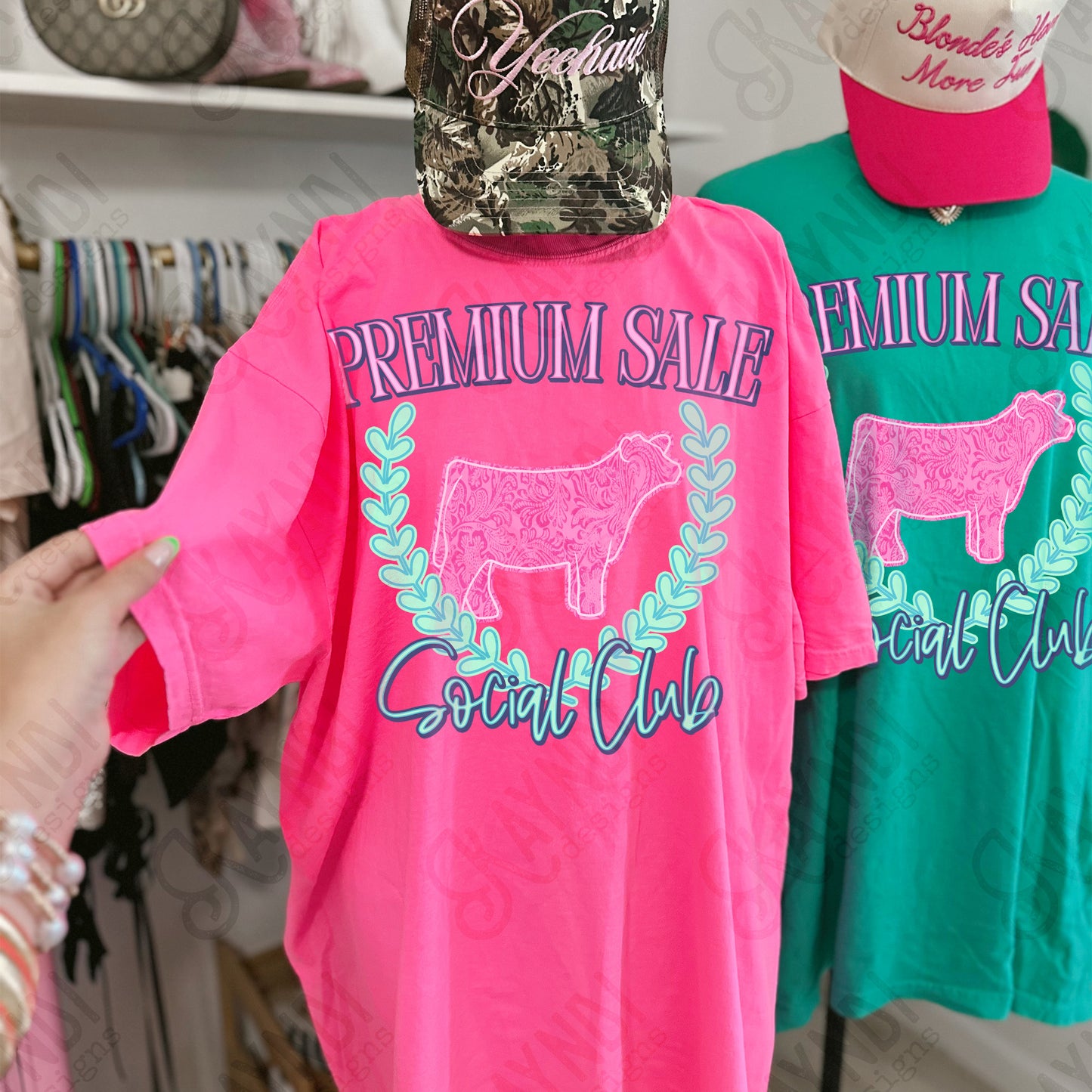 Premium Sale Social Cub / Pink -  Transfers (Kayndi)