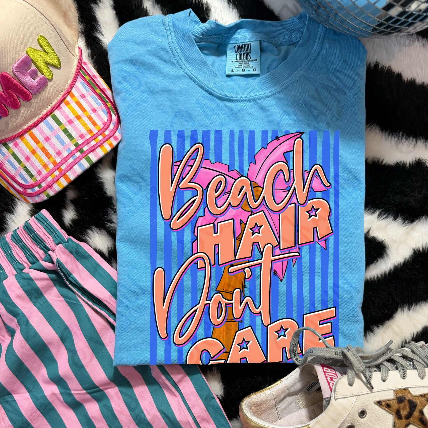 Beach Hair Don't Care  -  Transfers (Kayndi)