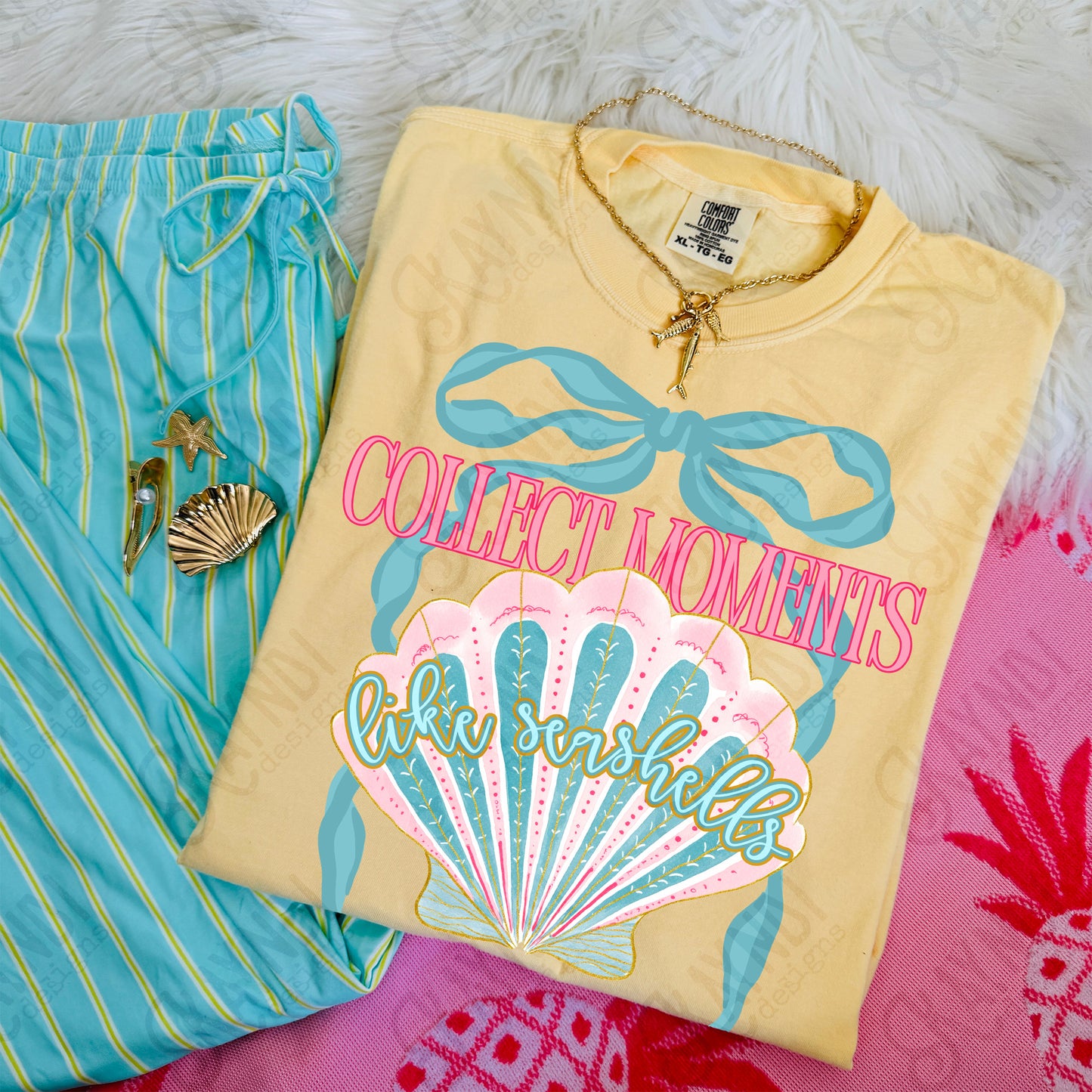 Collect Moments Like Seashells -  Transfers (Kayndi)