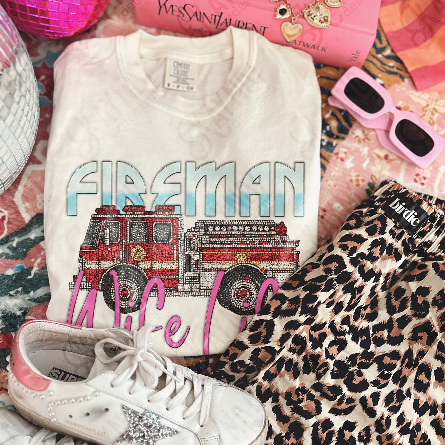 Fireman Wife Life -  Transfers (Kayndi)