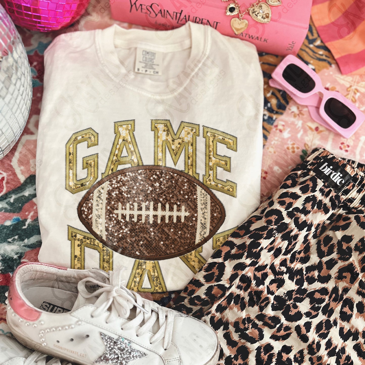 Game Day Light Gold  -  Transfers (Kayndi)