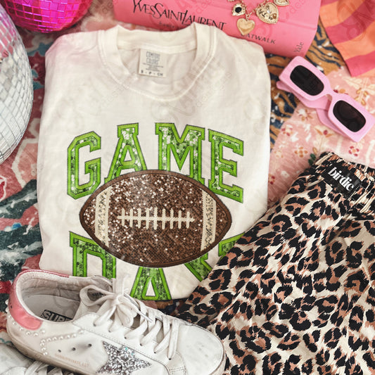 Game Day Bright Green -  Transfers (Kayndi)