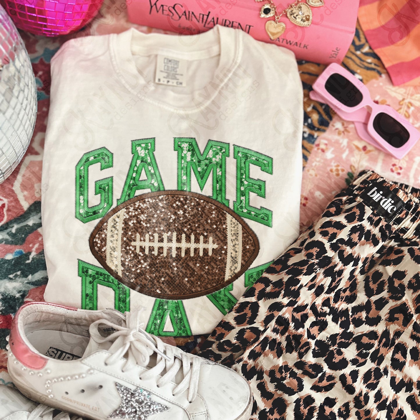 Game Day Green -  Transfers (Kayndi)