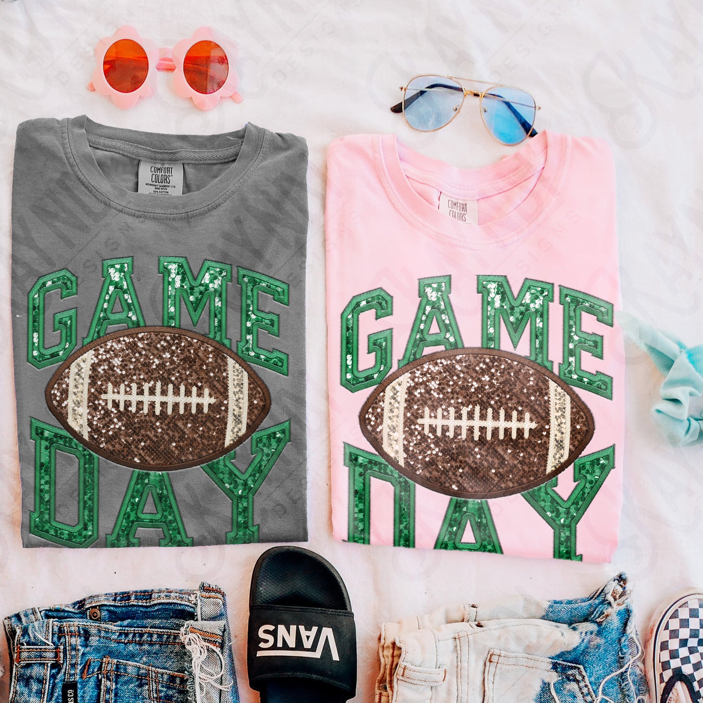 Game Day Dark Green -  Transfers (Kayndi)