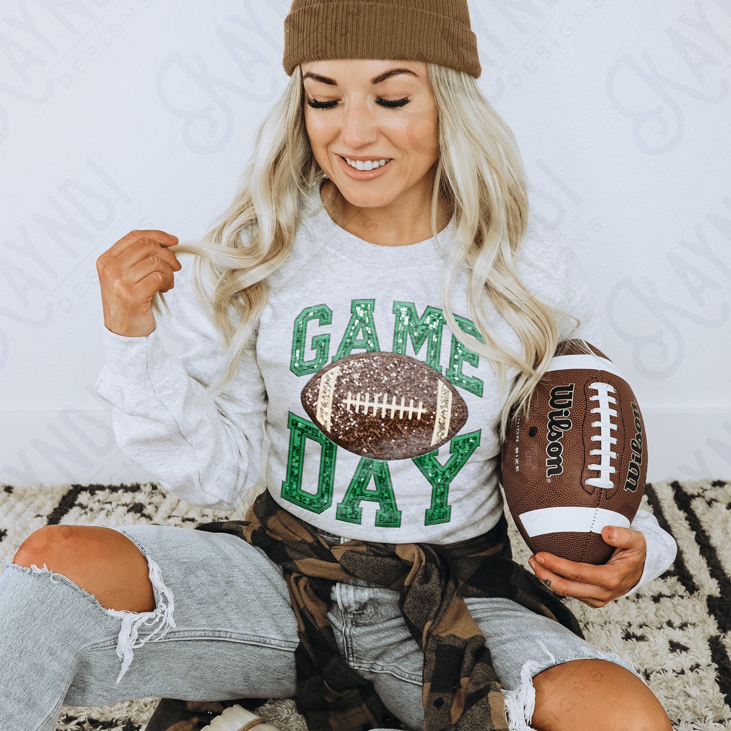 Game Day Dark Green -  Transfers (Kayndi)