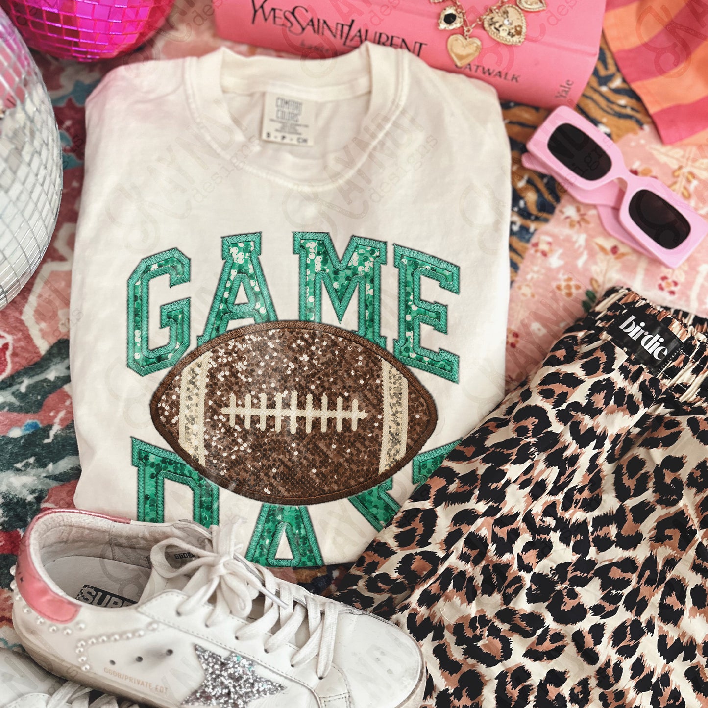 Game Day Teal -  Transfers (Kayndi)