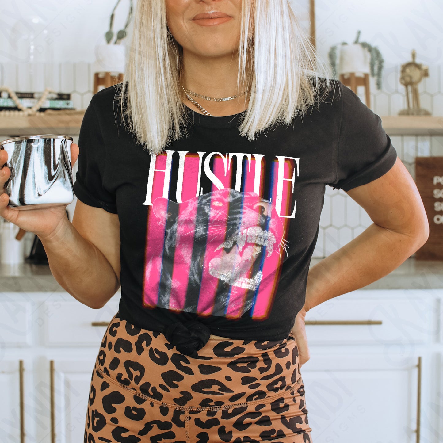 Hustle / White -  Transfers (Kayndi)