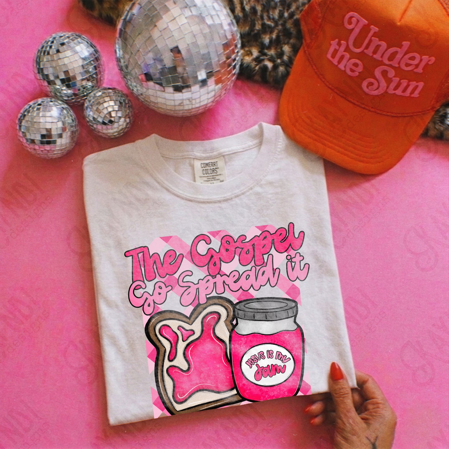 Jesus Is My Jam / Pink -  Transfers (Kayndi)
