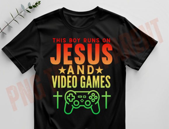 This Boy Runs on Jesus and Video Games - TRANSFER (CF)