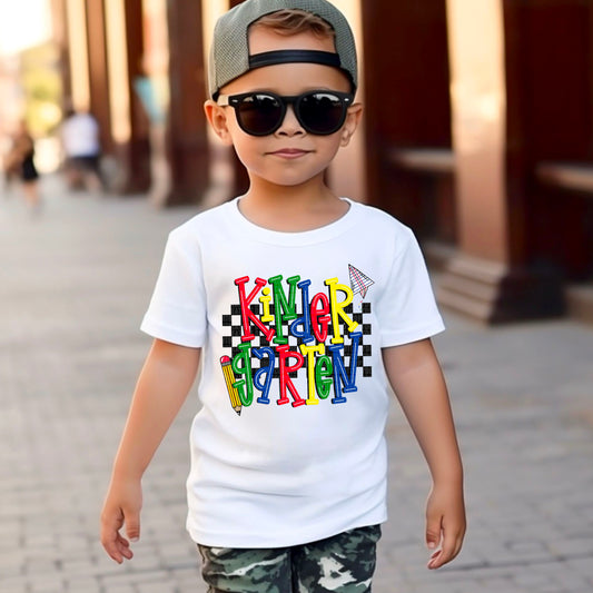 Kindergarten Checkered -   TRANSFER (SDD)