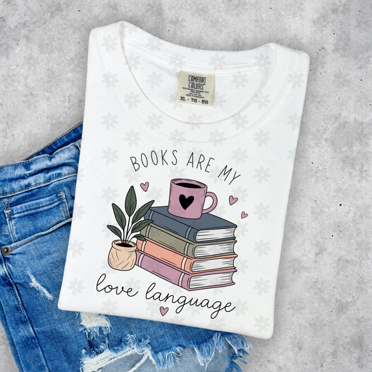 Books Are My Love Language -  TRANSFER (DD)