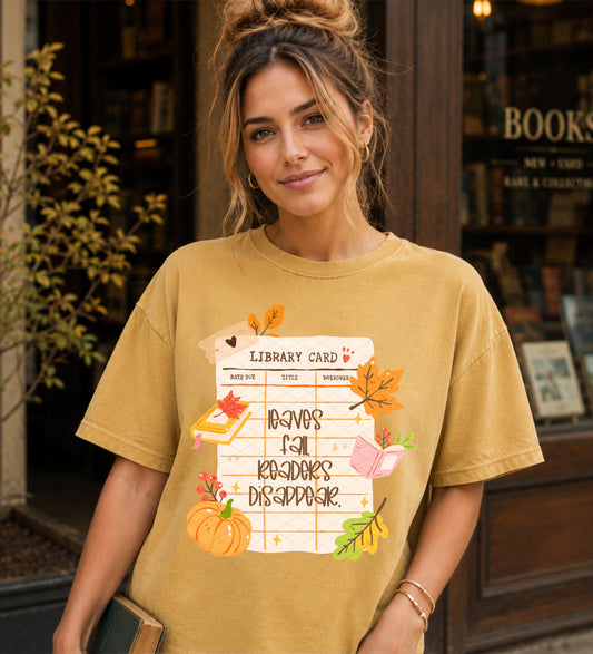 Leaves Fall Readers Disappear - Transfers (SDD)