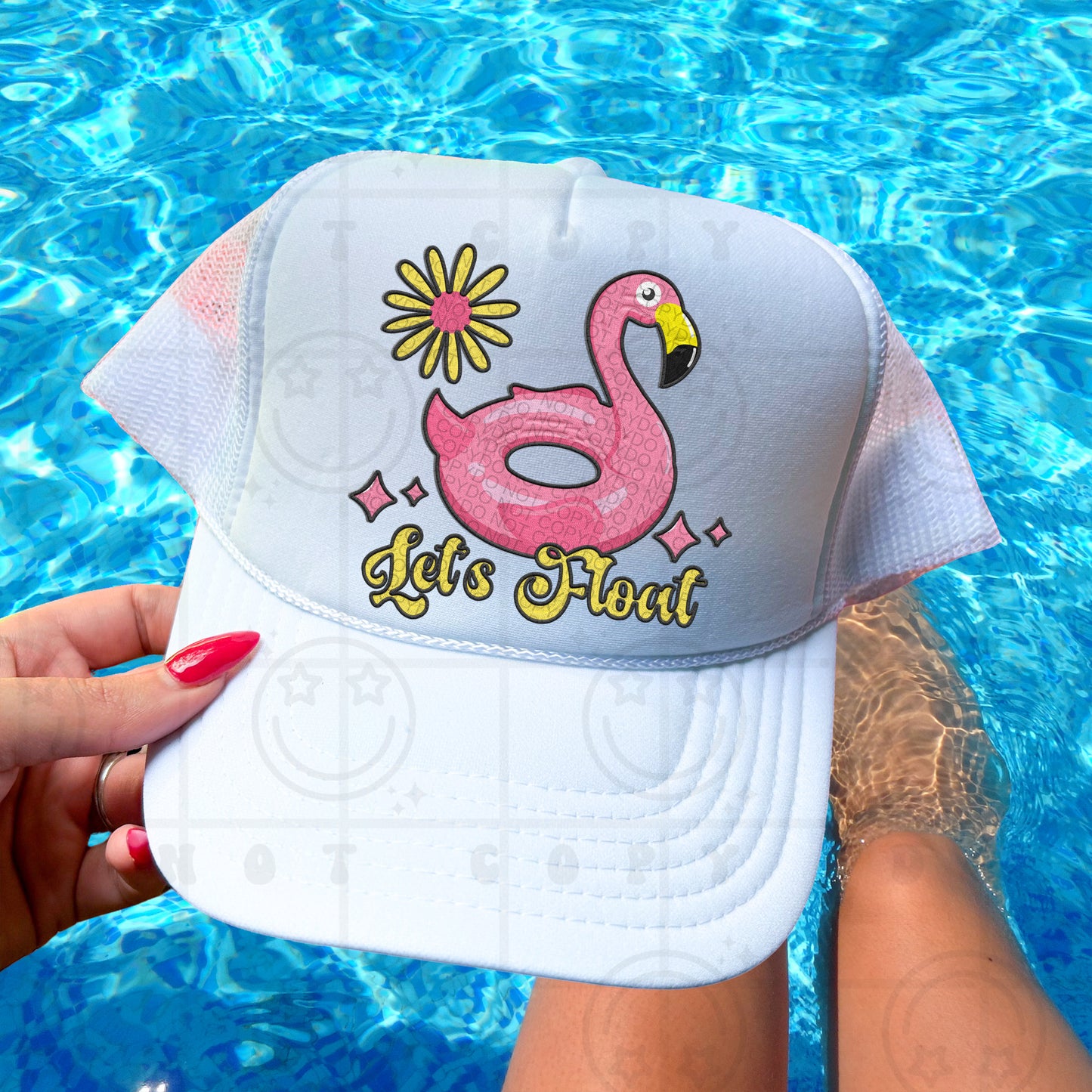 Let's Float Inflatable Flamingo -  TRANSFERS (HW)