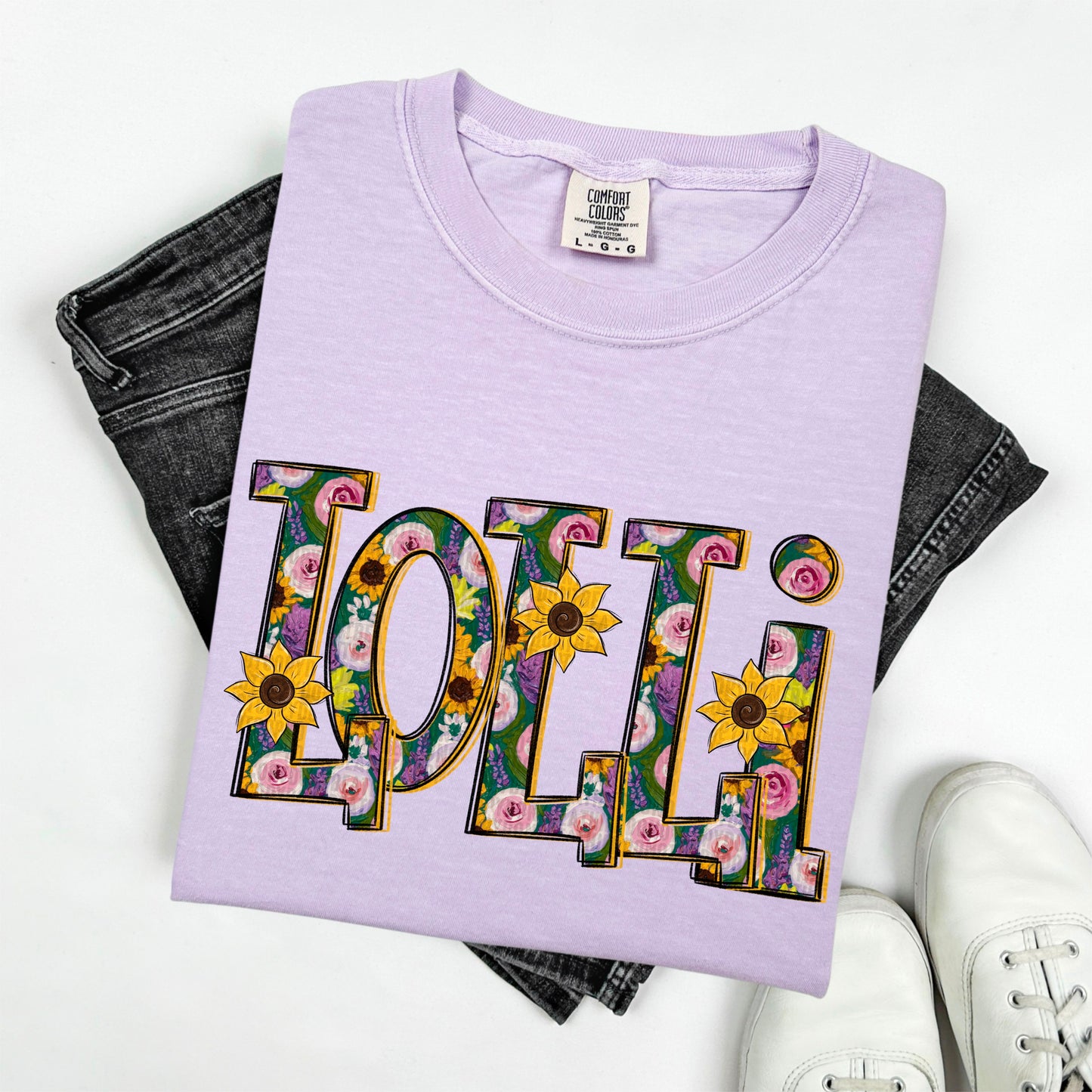 Sunflower With Names - Transfer (SDD)