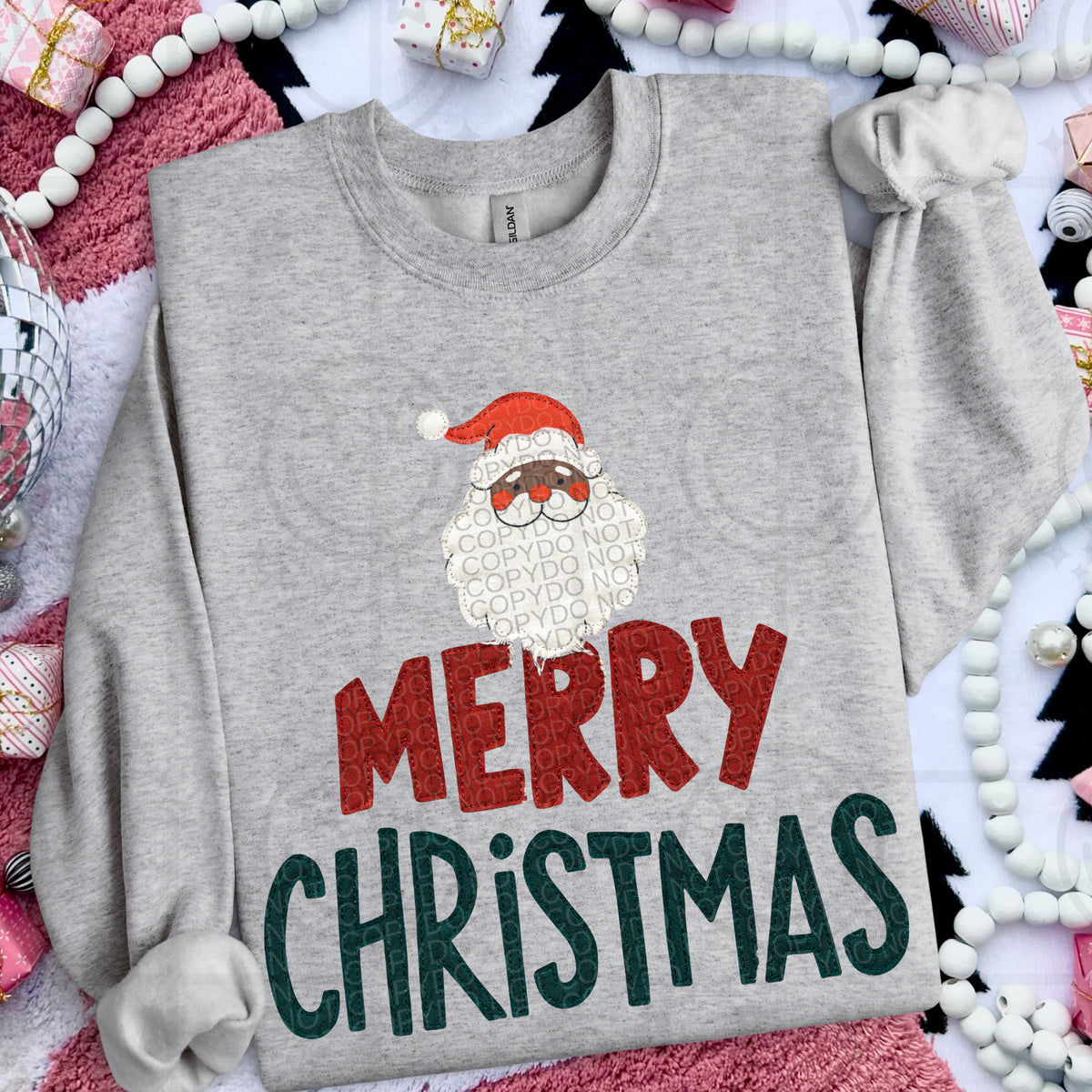 Merry Christmas Santa / Dark - Transfers (HW)