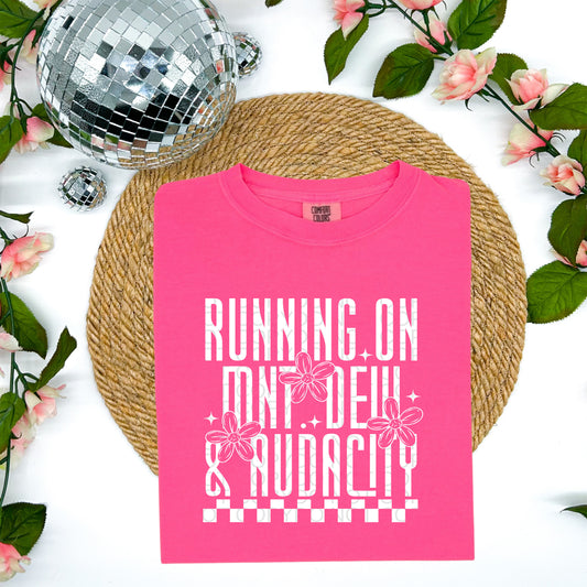 Running on Mnt Dew & Audacity White Ink - TRANSFERS (Lyttle)