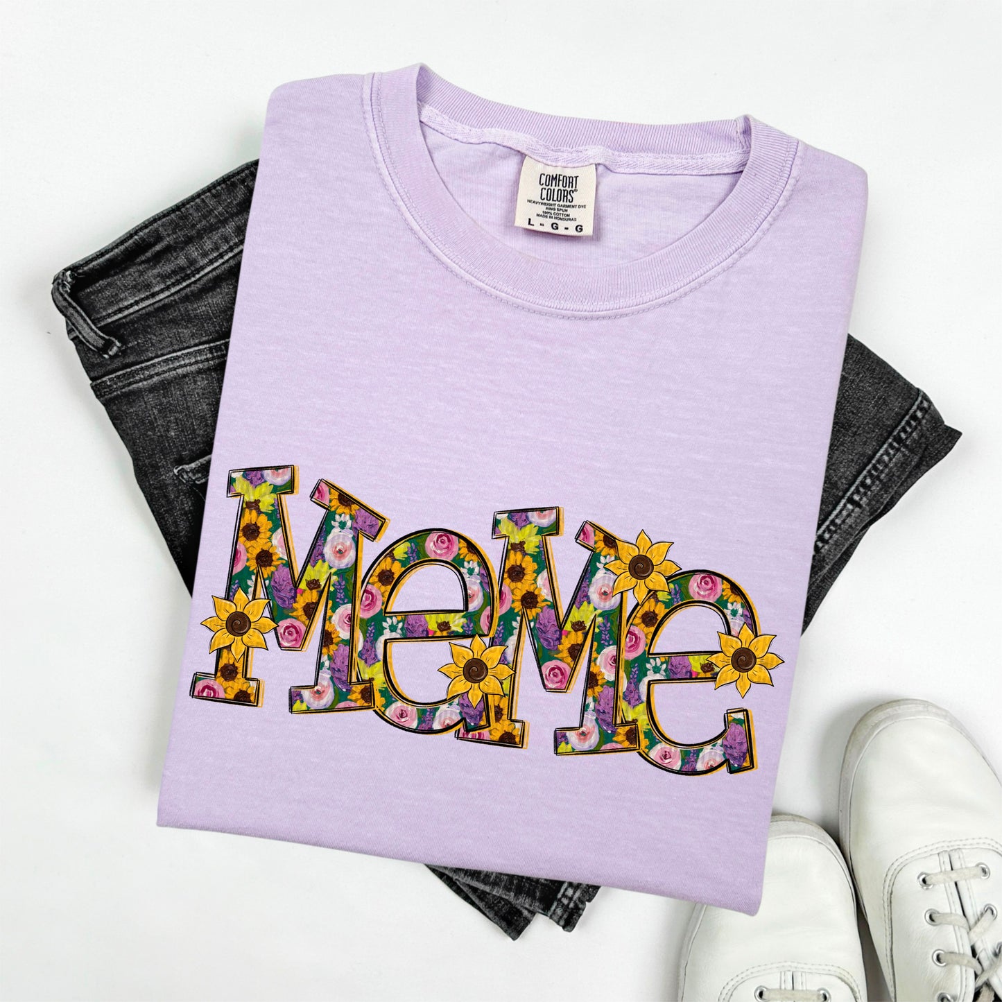 Sunflower With Names - Transfer (SDD)