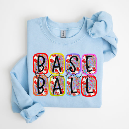 Baseball Square Designs - TRANSFER (SDD)