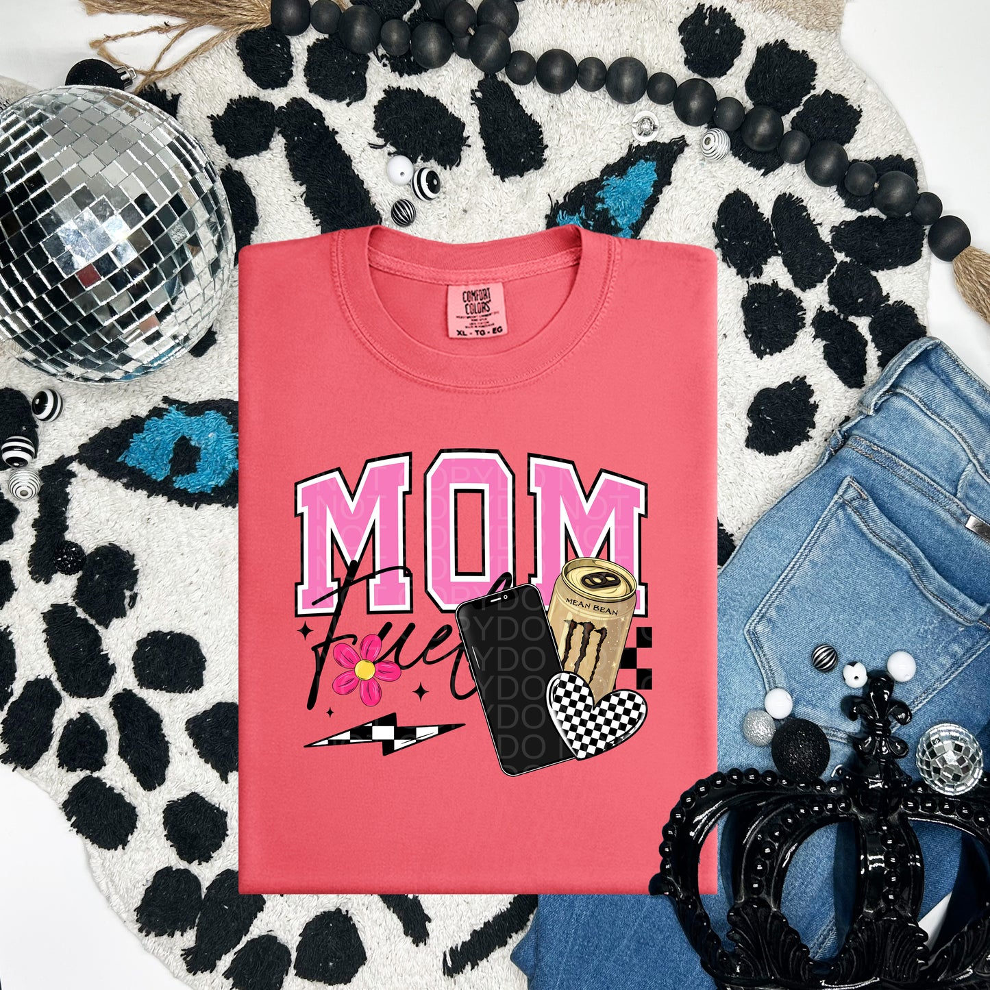 Mom Fuel Mean Bean Monster  - Transfer (TGG)