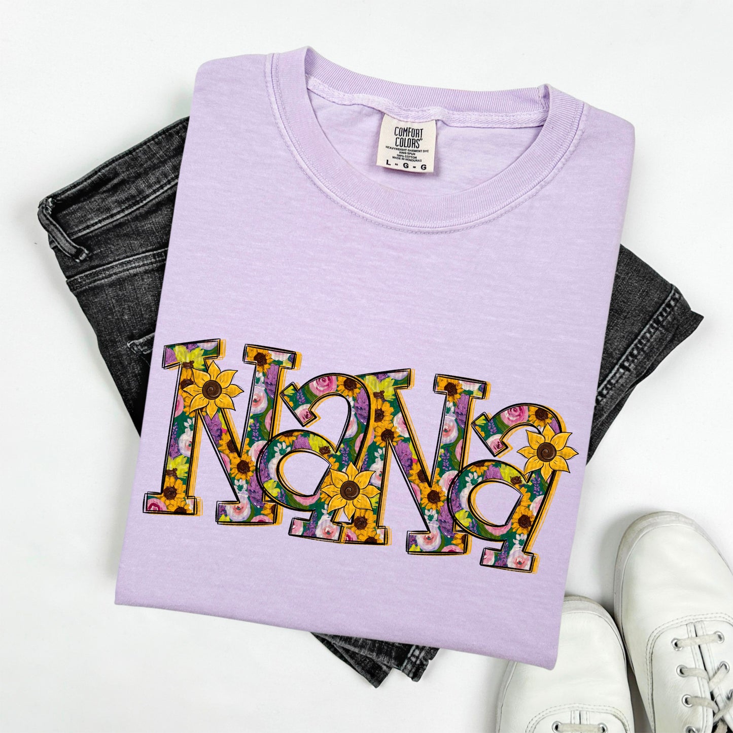 Sunflower With Names - Transfer (SDD)