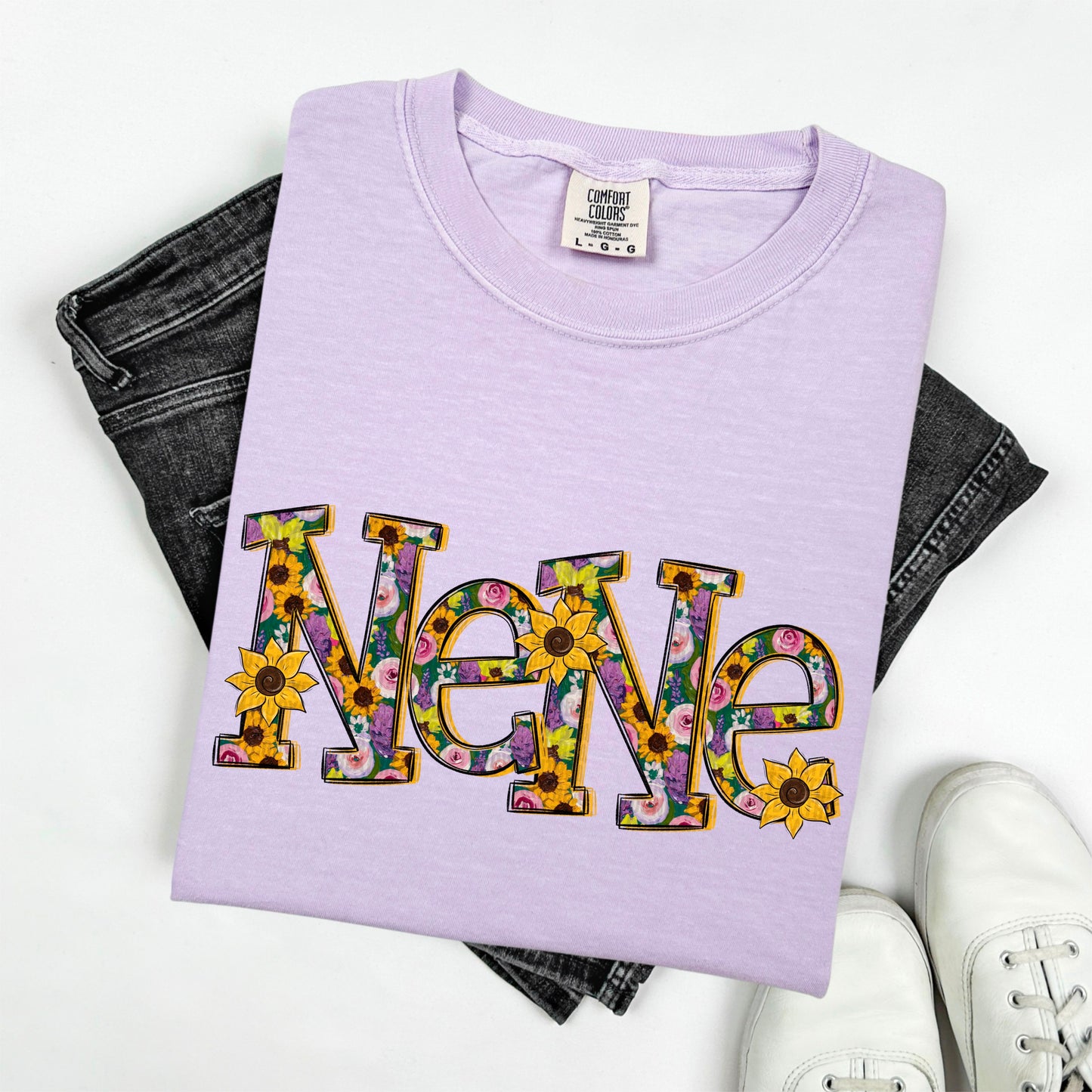 Sunflower With Names - Transfer (SDD)