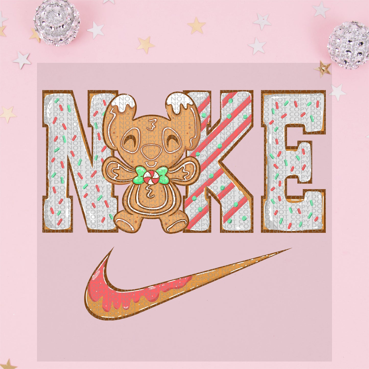 Nike Stitch Gingerbread - TRANSFER (TGG)