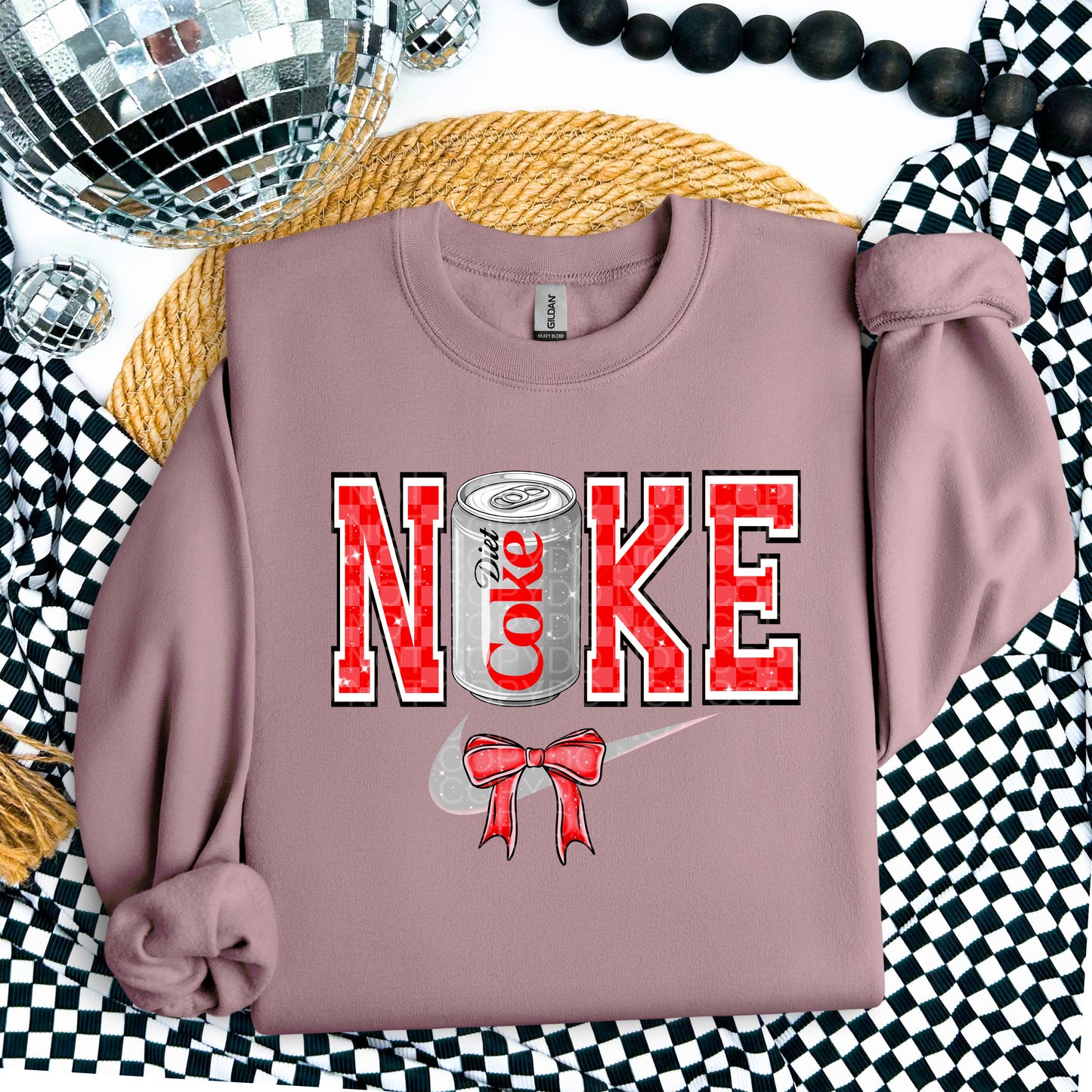 Nike Diet Coke with Red Bow -  TRANSFERS (TGG)