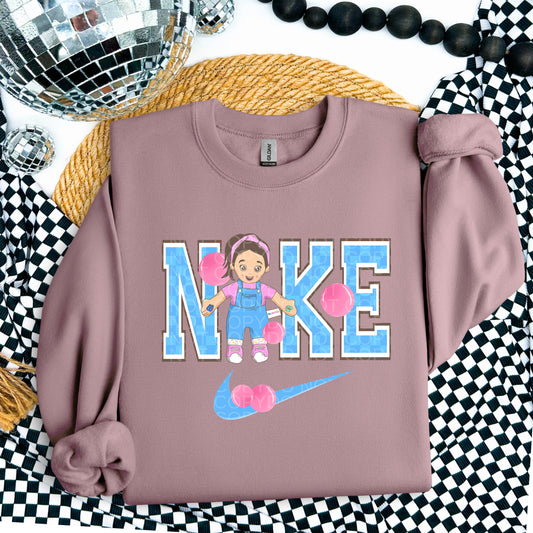 Nike Ms Rachel Blue Logo -  TRANSFERS (TGG)