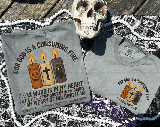 Our God Is A Consuming Fire - Transfer (HW)