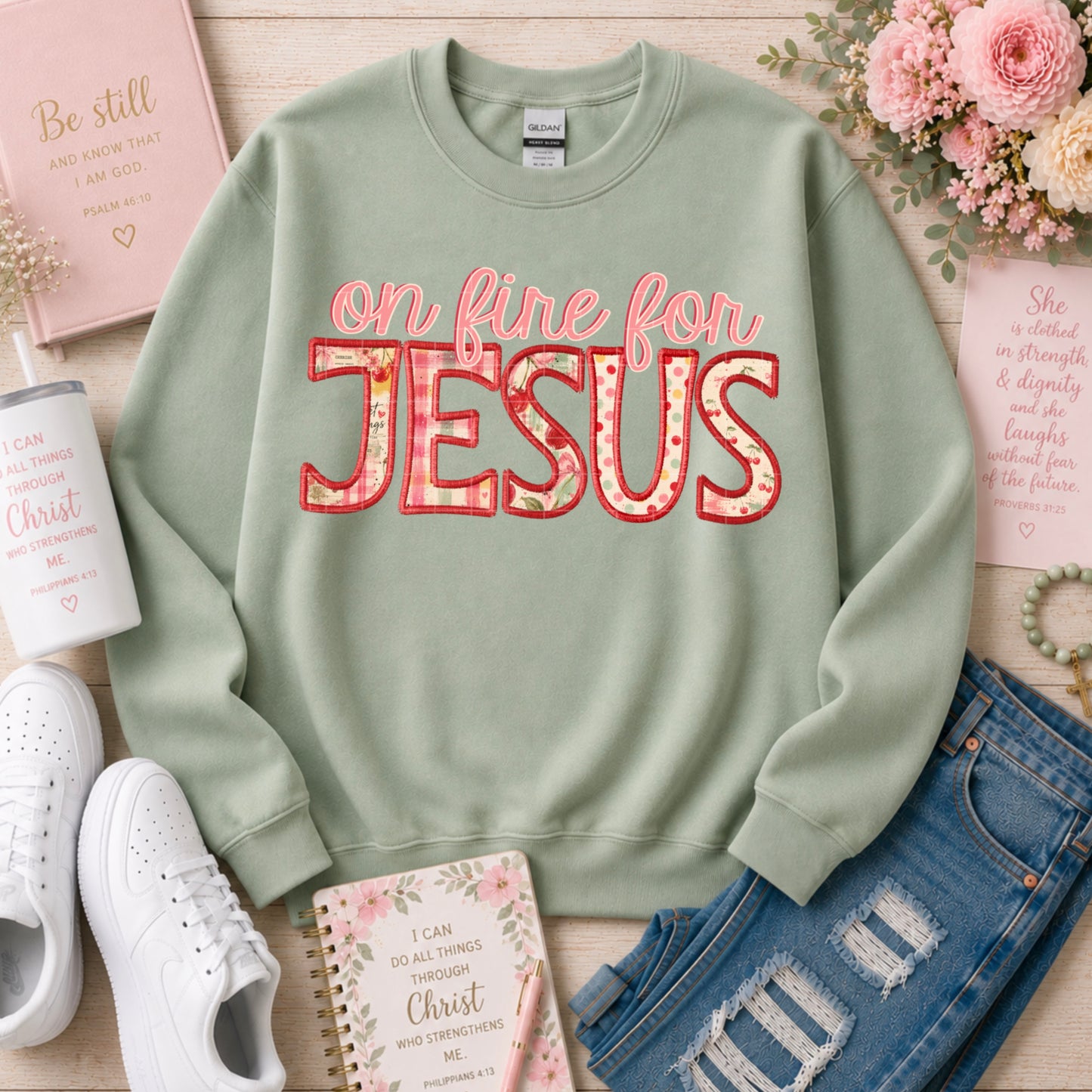 On Fire For Jesus - Transfers (SDD)