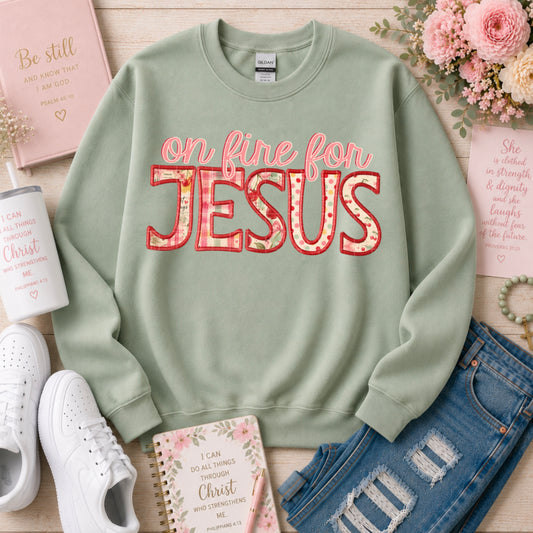 On Fire For Jesus - Transfers (SDD)