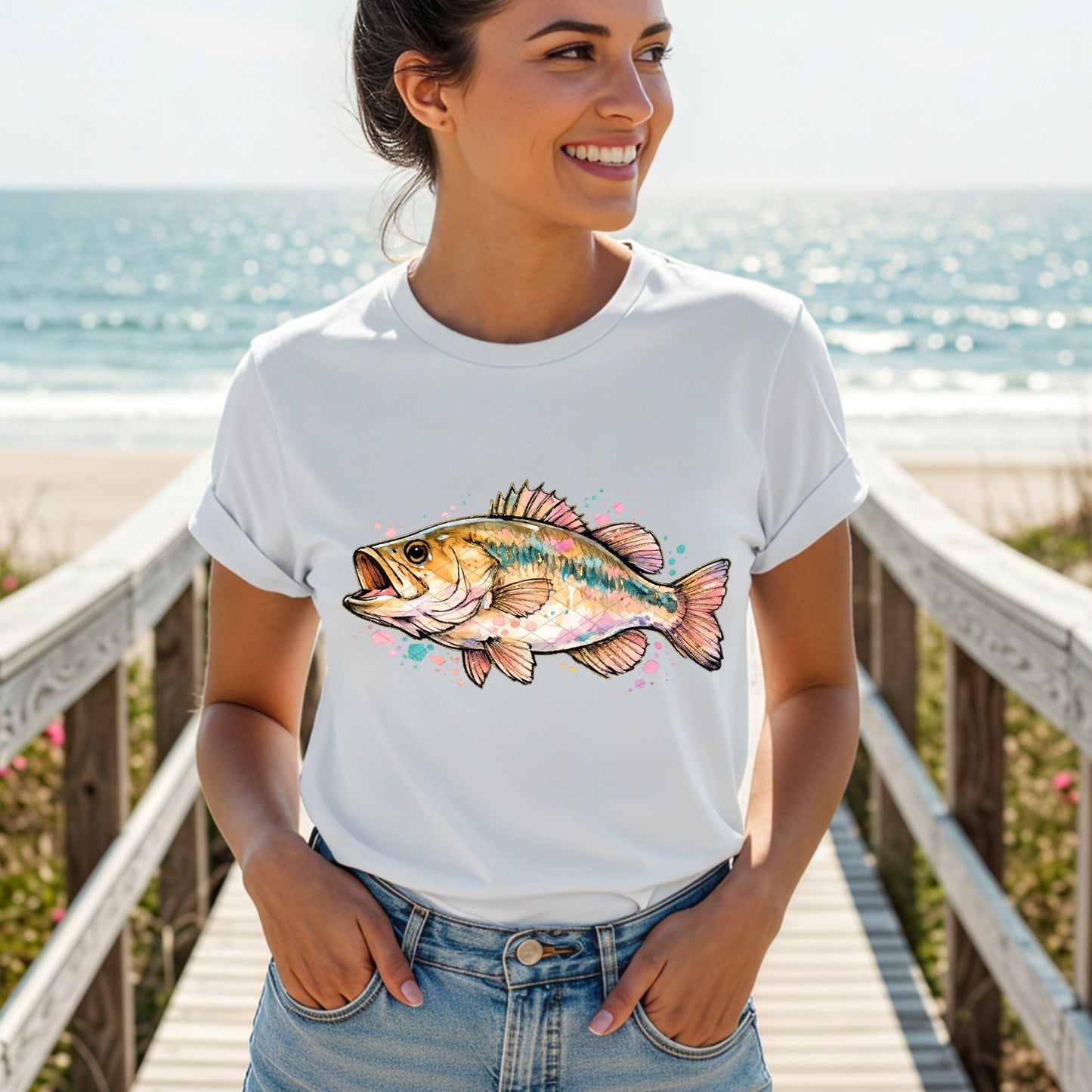 Painterly Fish - TRANSFER (SDD)