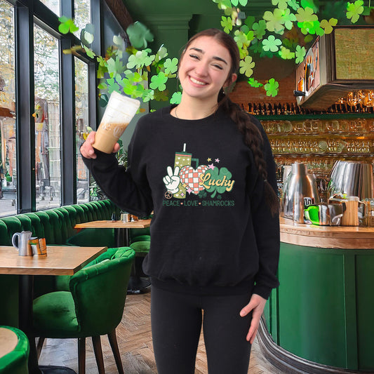 Peace Love Shamrocks - TRANSFERS (CF)