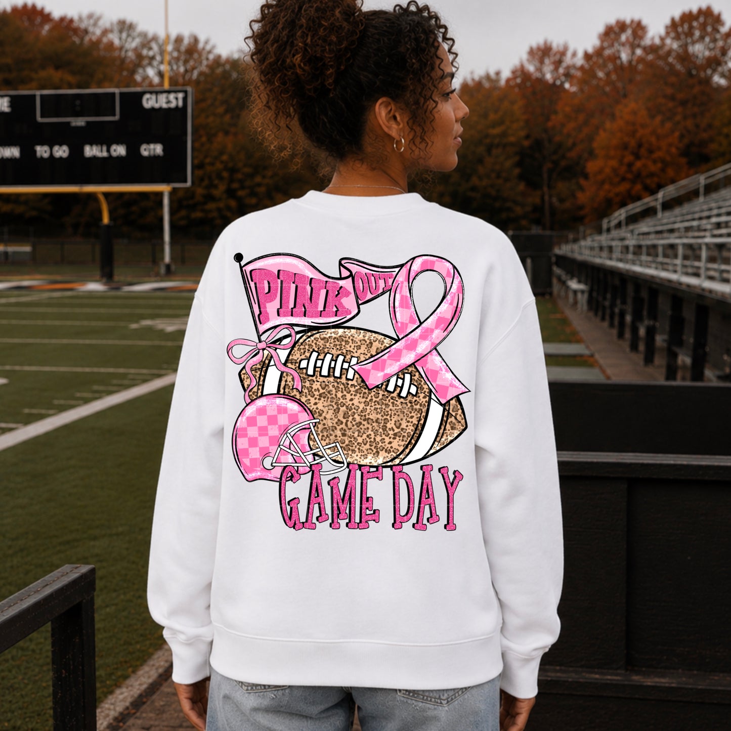 Pink Out Game Day - Transfers (SDD)