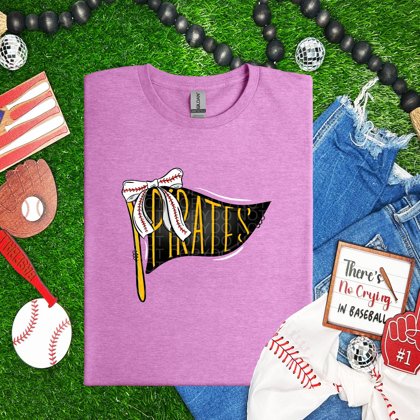 Baseball Pennant TEAMS - Transfer (TGG)