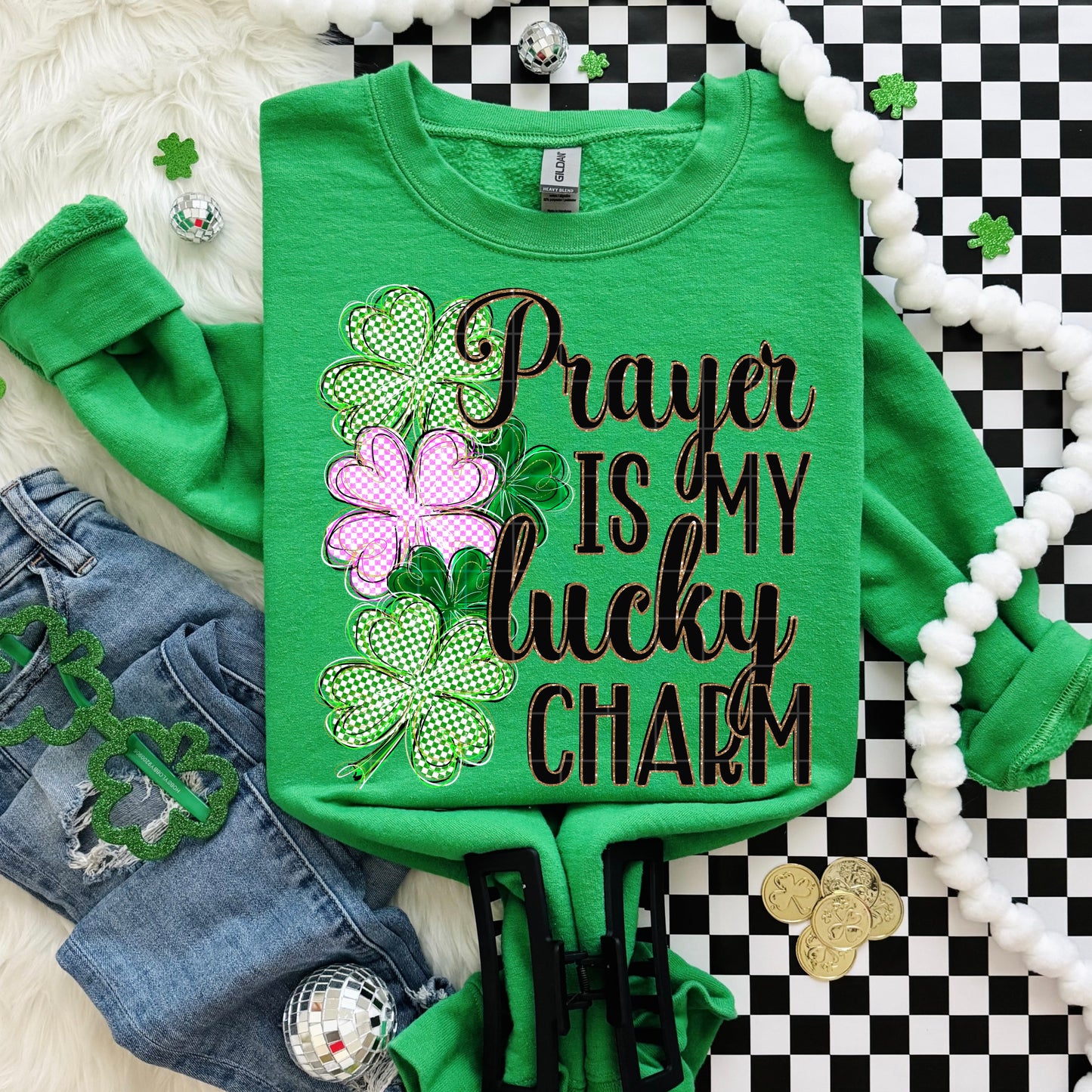 Prayer Is My Lucky Charm -  TRANSFER (SDD)
