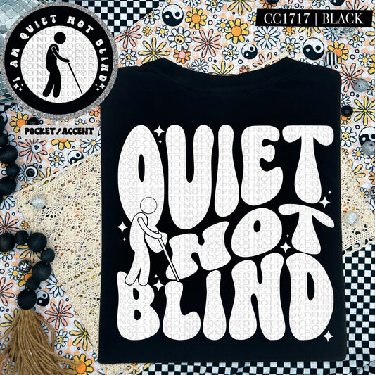 Quiet Not Blind White Ink - Transfer (HW)