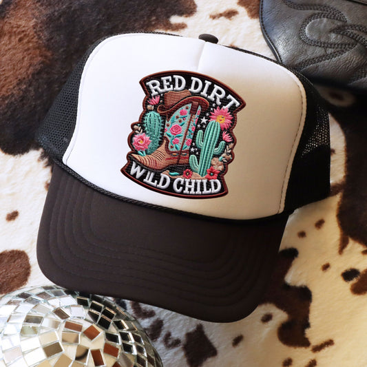 Red Dirt Wild Child-Hat Transfer (E)