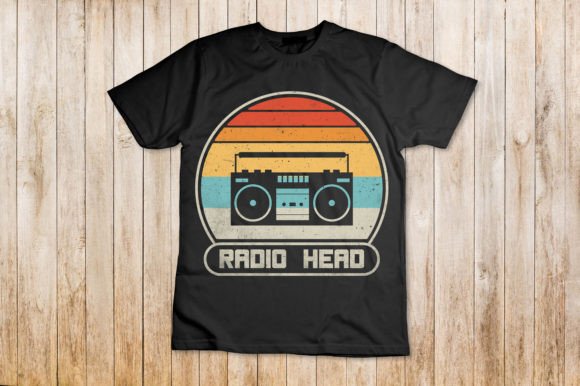 Radio Head Retro Boombox - TRANSFER (CF)