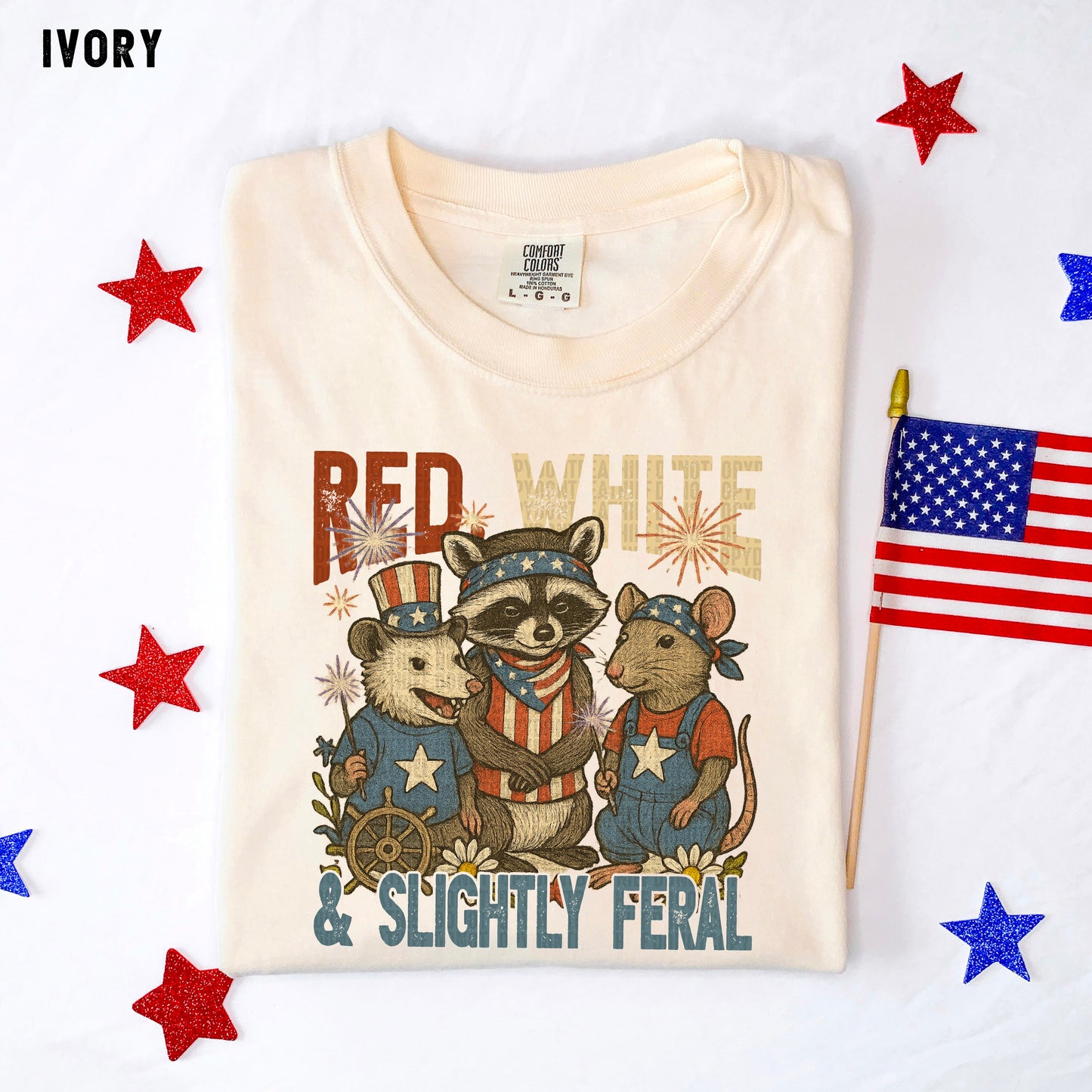 Red, White And Slightly Feral -   TRANSFERS (SDD)