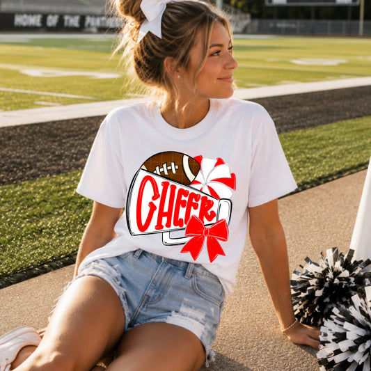 Cheer / Red & White -  TRANSFER (SDD)