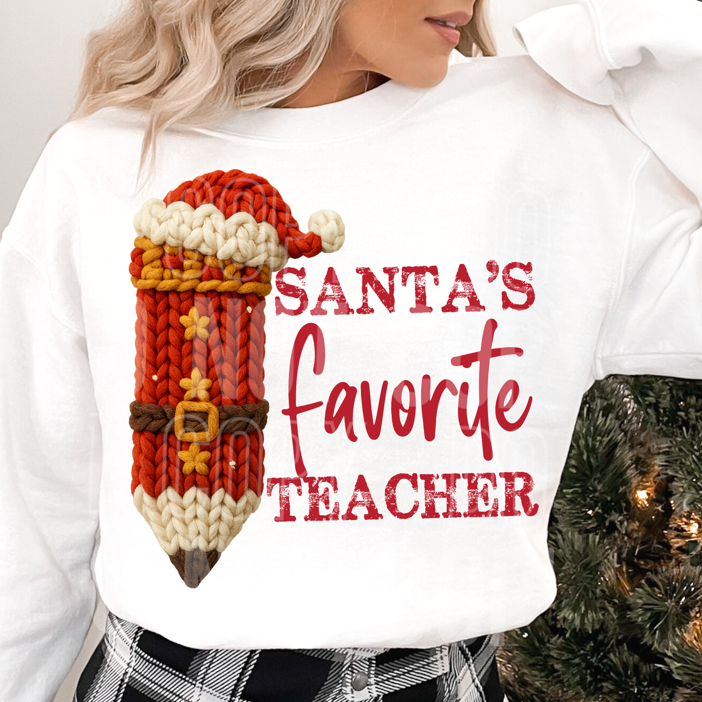 Santa's Favorite Teacher - TRANSFER (SBB)