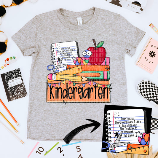 Kindergarten -  TRANSFER (SDD)