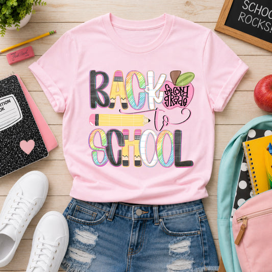 Back To School Second Grade  -  TRANSFER (SDD)