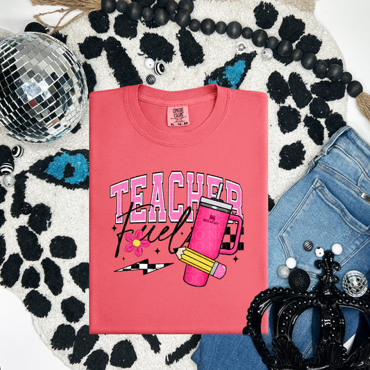 Teacher Fuel Pink Stanley - Transfer (TGG)